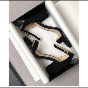 Stuart Weitzman style  Aldo ankle-strap sandals